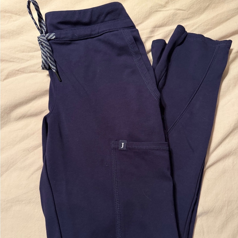 Jaanuu Navy Drawstring Pocket Joggers